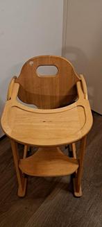Tiamo Wood Collection Kinderstoel - Verstelbaar, Kinderen en Baby's, Kinderstoelen, Ophalen, Gebruikt, Meegroeistoel, Gordel(s)
