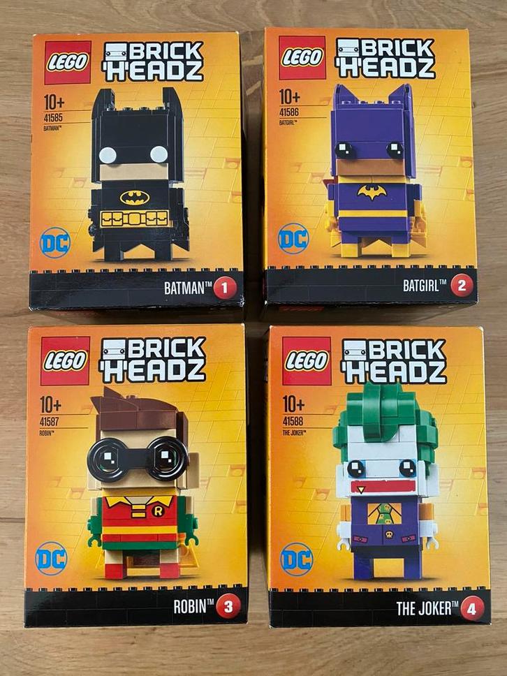 Sealed nieuw Lego Brickheadz Set - de eerste vier, Kinderen en Baby's, Speelgoed | Duplo en Lego, Nieuw, Ophalen of Verzenden