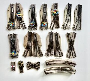 Kaveltje Marklin wissels en rails - KOOPJE beschikbaar voor biedingen