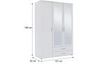Kledingkast (sisa), Kast, 50 tot 70 cm, Nieuw, 105 cm of meer