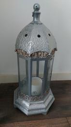 Groot Oosterse stijl Windlicht / Lantaarn - 68cm, Huis en Inrichting, Ophalen, Gebruikt, 50 tot 75 cm, Grijs