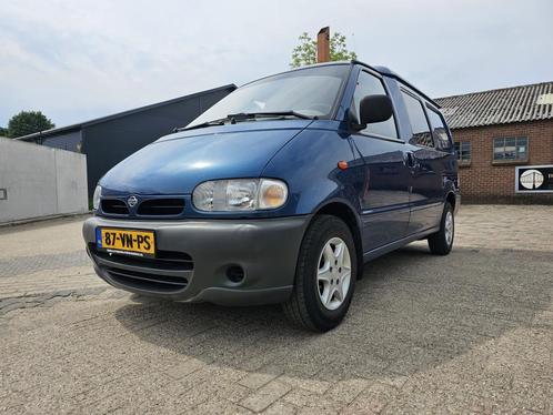 Nissan Vanette 2.3 Cargo Combi-8,Trekhaak,Dubbelcabine, Auto's, Bestelauto's, Bedrijf, Lichtmetalen velgen, Schuifdeur, Startonderbreker