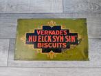 Verkade blik nu elck syn sin, Ophalen of Verzenden, Gebruikt, Koek(jes), Verkade