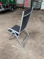 6 Tuinstoelen met verstelbare rugleuning, Tuin en Terras, Ophalen, Zo goed als nieuw, Textileen, Verstelbaar