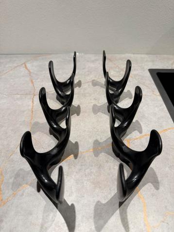 Design wijnrekken - zwart beschikbaar voor biedingen