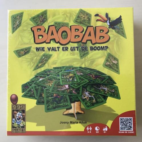 Baobab, zgan en diverse andere spellen, Hobby en Vrije tijd, Gezelschapsspellen | Overige, Zo goed als nieuw, Ophalen of Verzenden