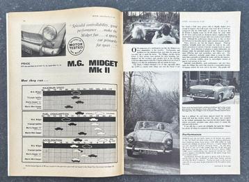 MG Midget MK2 test in Motor 1964 beschikbaar voor biedingen