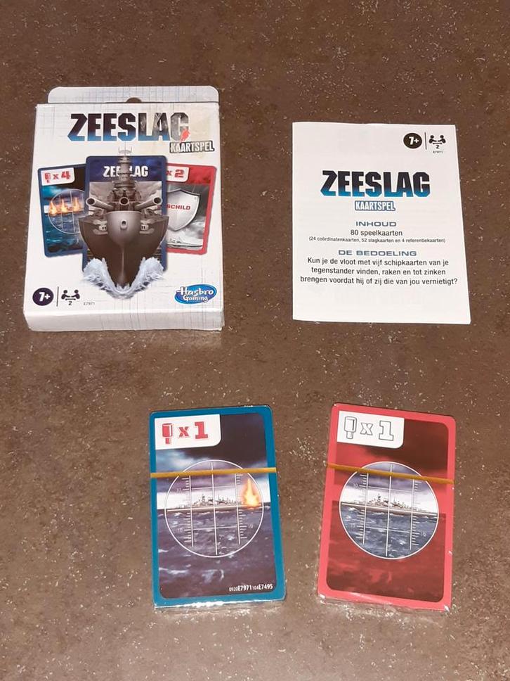 Zeeslag kaartspel splinternieuw, Hobby en Vrije tijd, Gezelschapsspellen | Kaartspellen, Nieuw, Ophalen of Verzenden
