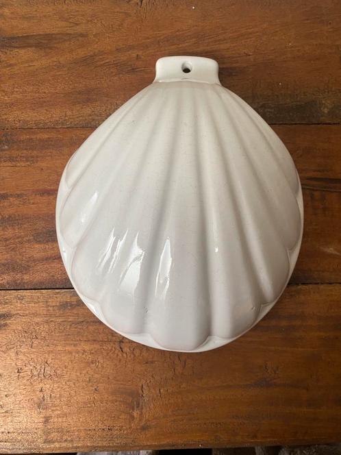 Vintage keramiek wandobject – schelpvorm, Antiek en Kunst, Antiek | Wandborden en Tegels, Ophalen of Verzenden