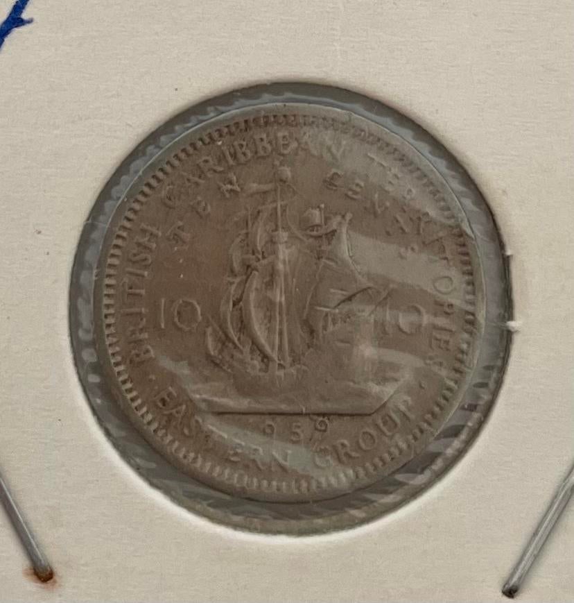 10 cent British Caribbean Territories 1959, Ophalen of Verzenden, Midden-Amerika