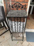 Wijnrek, Huis en Inrichting, Woonaccessoires | Wijnrekken, Ophalen, 5 tot 15 flessen, Zo goed als nieuw, Metaal