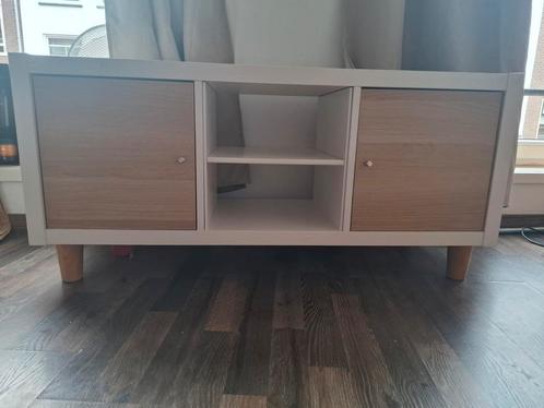 Kallax kast 3 vakken, Huis en Inrichting, Kasten | Televisiemeubels, Gebruikt, Minder dan 100 cm, 100 tot 150 cm, 25 tot 50 cm