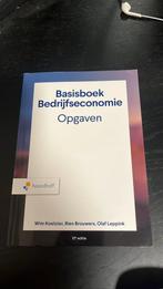 Wim Koetzier - Basisboek Bedrijfseconomie, Opgaven, Wim Koetzier; Rien Brouwers; Olaf Leppink, Ophalen of Verzenden, Management