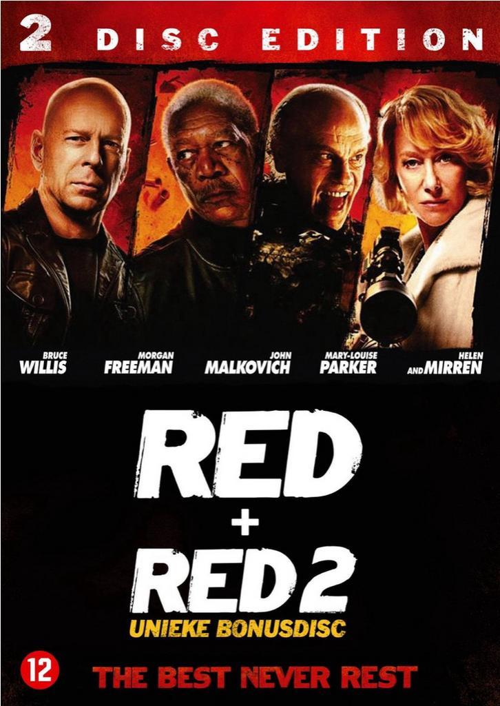 Red 1&2, Cd's en Dvd's, Dvd's | Actie, Zo goed als nieuw, Ophalen of Verzenden
