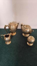 Koffie- Thee servies ( Geel Messing ), Verzenden