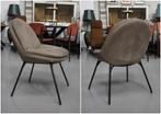 Luxe eetkamerbank + 2 eetkamerstoelen CURTIS Jess Design, Ophalen, Zo goed als nieuw, Metaal