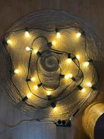 Prikkabel 5 meter - inclusief lampen!Sfeervolle verlichting, Kunststof, Gebruikt, Minder dan 50 watt, Ophalen of Verzenden