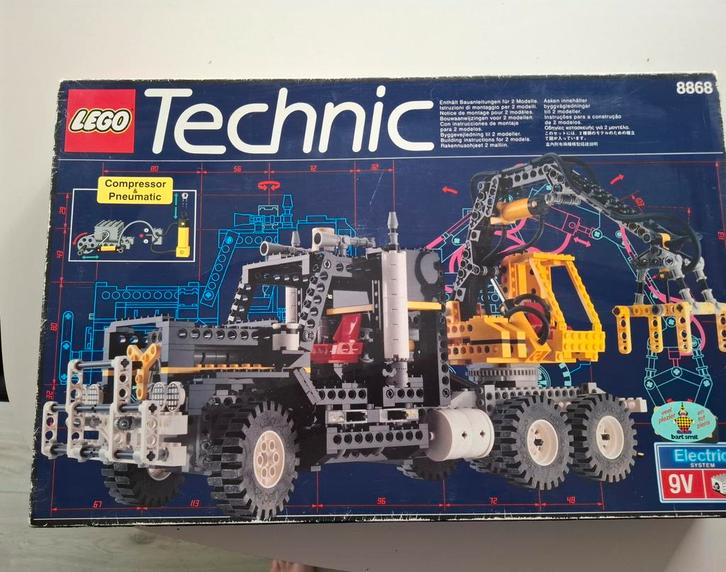 Lego Technic 8868 Air Tech Claw - Zeldzaam!, Kinderen en Baby's, Speelgoed | Duplo en Lego, Gebruikt, Lego, Complete set, Ophalen of Verzenden