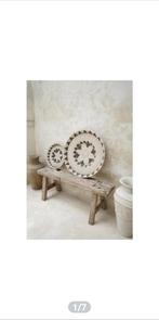 Wandbord-Wanddecoratie-Wandschaal-Rotan-Schaal-Mand-Bohemian, Huis en Inrichting, Ophalen of Verzenden, Nieuw
