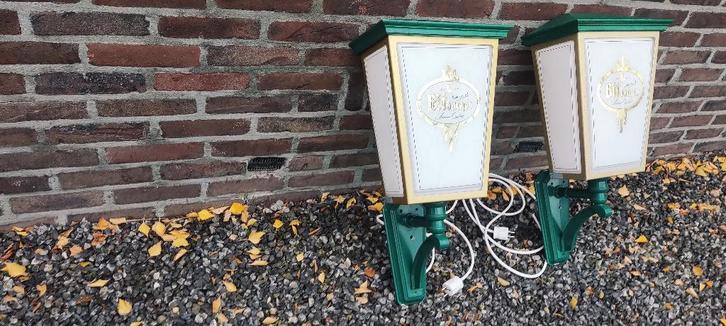 Vintage Bitburger lichtbakken, Verzamelen, Merken en Reclamevoorwerpen, Zo goed als nieuw, Lichtbak of (neon) lamp, Ophalen