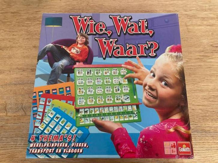 spel Wie, Wat, Waar?, Hobby en Vrije tijd, Gezelschapsspellen | Overige, Zo goed als nieuw, Een of twee spelers, Ophalen of Verzenden