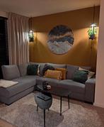 Twee antracietkleurige hanglampen voor planten, Huis en Inrichting, Lampen | Hanglampen, Ophalen of Verzenden, Zo goed als nieuw