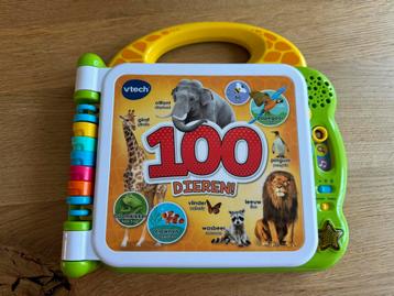 Vtech 100 dieren boekje ZGAN beschikbaar voor biedingen