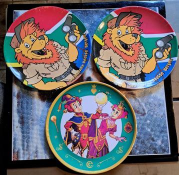 Efteling/Beekse Bergen kinderbordjes 3 st				 beschikbaar voor biedingen