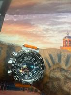 Citizen Duikhorloge met Duikfles en Extra Banden, Sieraden, Tassen en Uiterlijk, Horloges | Heren, Gebruikt, Staal, Overige materialen