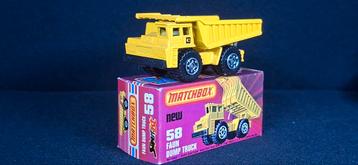 Matchbox Superfast Faun Dump Truck #58. BIEDEN  beschikbaar voor biedingen