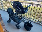 Cybex Gazelle S Duo buggy + Cloud Z autozitje, Kinderen en Baby's, Kinderwagens en Combinaties, Gebruikt, Verstelbare duwstang