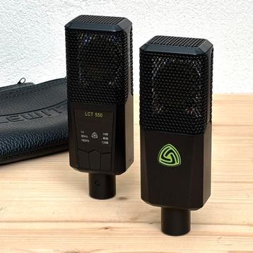 2x Lewitt LCT 550 grootmembraan (LDC) microfoon  beschikbaar voor biedingen