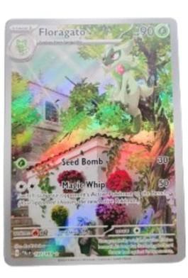 Pokemon Kaart Floragato (PAL 197) TOPPER, Hobby en Vrije tijd, Verzamelkaartspellen | Pokémon, Zo goed als nieuw, Losse kaart