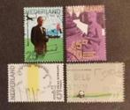 nederland nvph 992 - 995, Postzegels en Munten, Postzegels | Nederland, Verzenden, Na 1940, Gestempeld