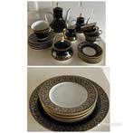 Echt Weimar Kobalt Koffie/Theeservies en Gebakstel, Ophalen, Zo goed als nieuw, Overige stijlen, Porselein