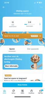 11 AH Efteling zegels, Eén persoon, Kortingsbon, Pretpark