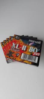 NEW > 5x MiniDisc MAXELL XL-II PRO 80 Min, Ophalen of Verzenden, Minidisc-recorder