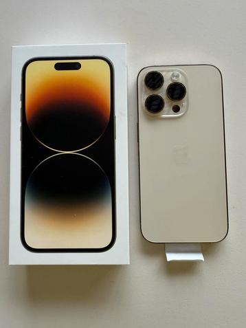 Apple iphone 14 Pro goud 128 GB beschikbaar voor biedingen