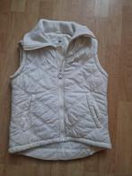witte bodywarmer, maat 134, Kinderen en Baby's, Kinderkleding | Maat 134, Ophalen of Verzenden, Zo goed als nieuw, Meisje, Jas