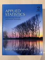 Applied statistics - Rebecca M. Warner, Sociale wetenschap, Ophalen of Verzenden, Zo goed als nieuw, Rebecca M. Warner
