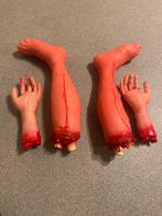 Afgehakte ledematen carnaval Halloween, Ophalen of Verzenden, Zo goed als nieuw, Halloween