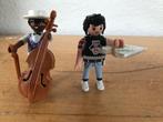 Playmobilpoppetje met contrabas en met speelkaarten, Ophalen of Verzenden, Nieuw, Los playmobil