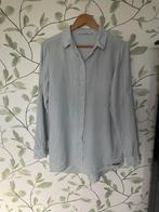 Moscow linnen blouse overhemd lichtblauw small 36, Maat 36 (S), Verzenden, Blauw, Moscow