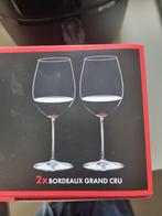 Riedel Sommeliers wijnglazen - Bordeaux Grand Cru (4 stuks), Overige typen, Zo goed als nieuw, Ophalen