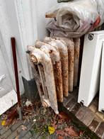 Antieke Gietijzeren Radiator -, Doe-het-zelf en Verbouw, Verwarming en Radiatoren, Ophalen, 30 tot 80 cm, Gebruikt, Radiator