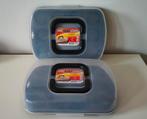 2 Kaiser Bake & Take muffin/cupcake bakplaten + deksels, Ophalen of Verzenden, Zo goed als nieuw