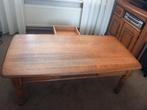 Salontafel eiken patine met lade, Huis en Inrichting, Tafels | Salontafels, Ophalen, Gebruikt, 100 tot 150 cm, 50 tot 100 cm
