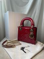 Lady Dior Mini, Sieraden, Tassen en Uiterlijk, Tassen | Damestassen, Nieuw, Ophalen, Rood