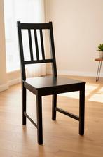 Ikea houten stoel stefan, Ophalen, Gebruikt, Zwart, Ikea stefan