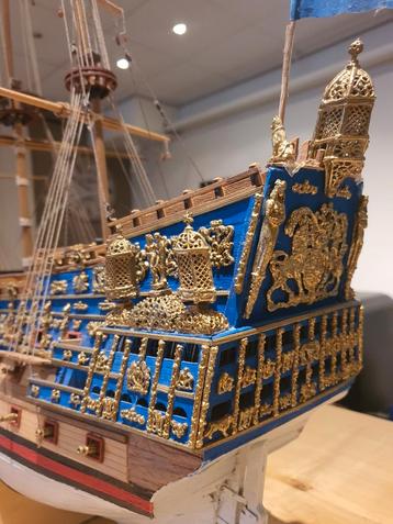 HMS Sovereign of the seas. Mooi model met details! VOC schip beschikbaar voor biedingen